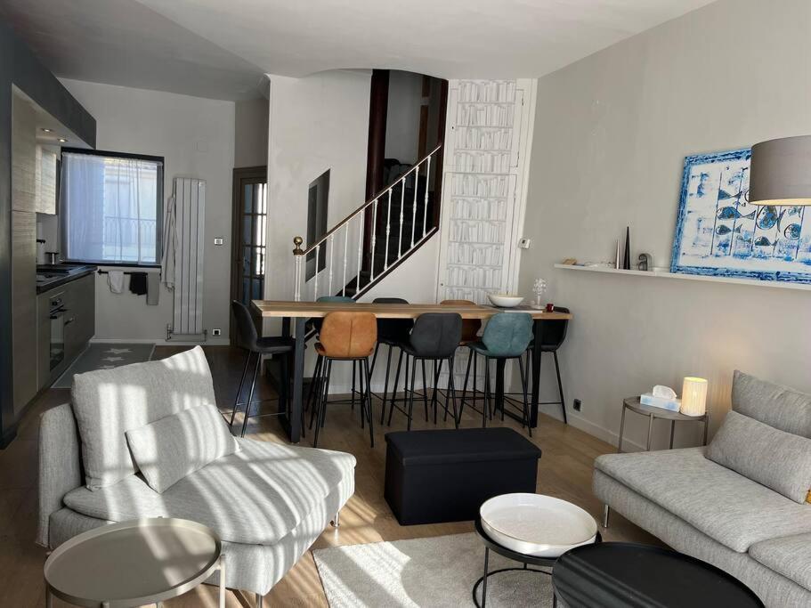 Plein Centre Maison Appartement 100 M De La Plage 150 M Du Port 莱萨布勒-多洛讷 外观 照片